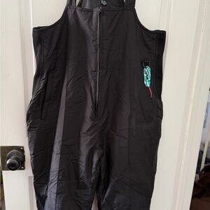 Men's Black Overalls